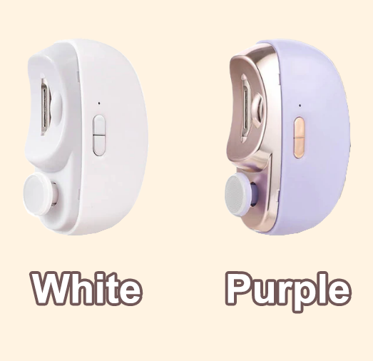 🎁 Perfecto para todas las edades 👵👶 Cortaúñas eléctrico automático 3 en 1 con pulido - 🌟Seguro y conveniente🌟