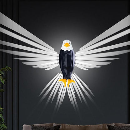 🦉Eagle-Shaped Wall Lamp | LED Magnetic Night Light | Cool Room Decor💡