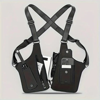 Unisex Adjustable Underarm Vest Bag