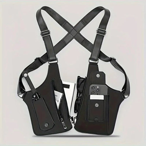 Unisex Adjustable Underarm Vest Bag