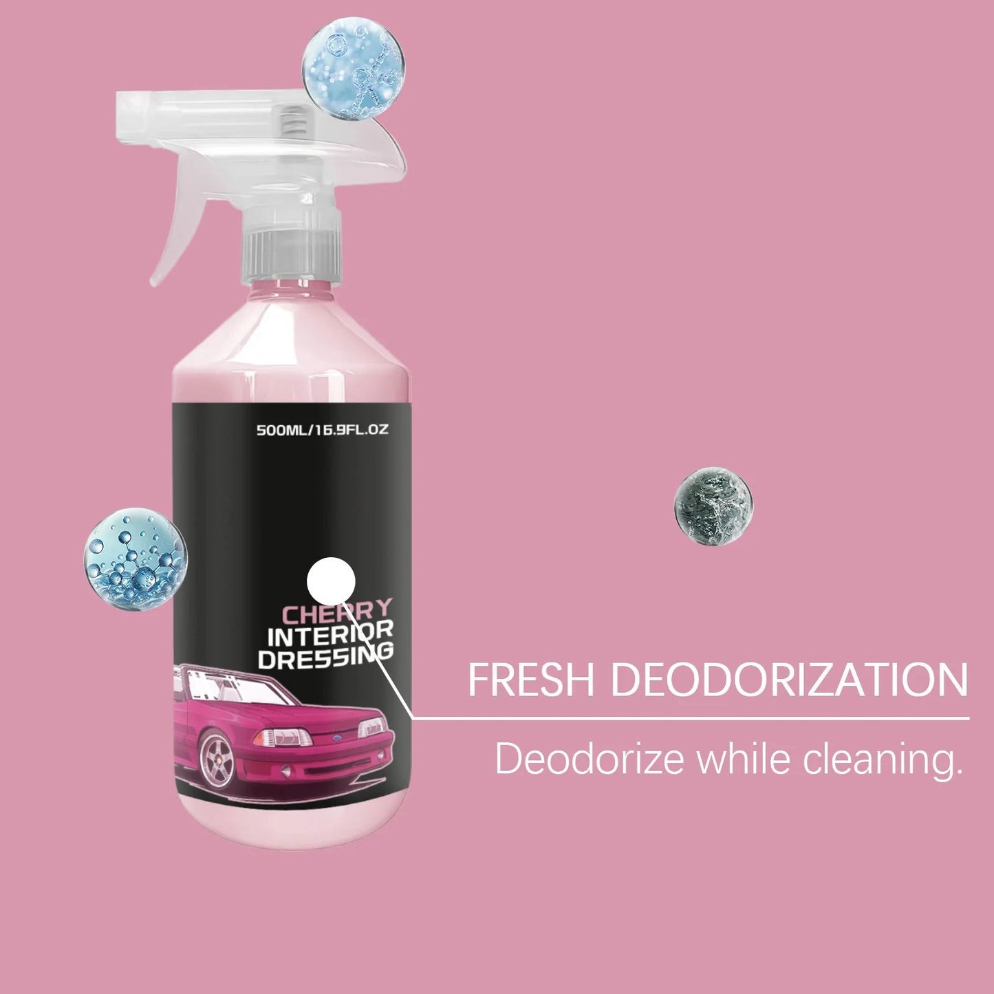 Aerosol limpiador multisup erficie para interiores de coche