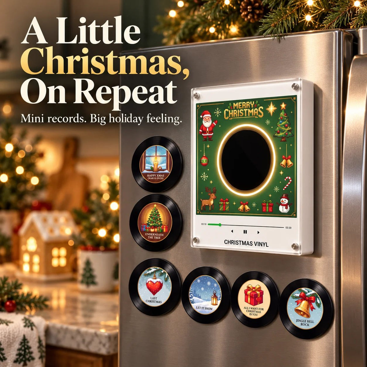 🎄 Christmas Mini Record Player