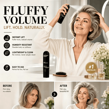 💁 LIMITED-TIME 50% OFF! Fluffy Hair Shaping Spray, Long Lasting Azure Fragrance Volumizing Hair Mist for All-Day Hold