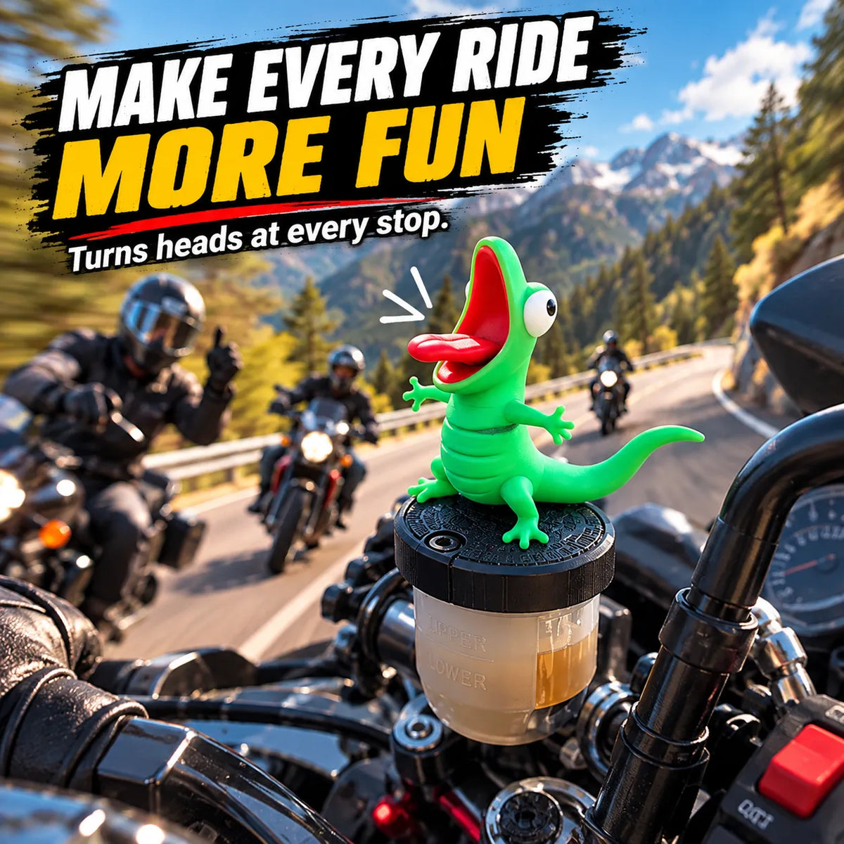 🔥Last Day 50% OFF - 🦎The Lizard RIDEBUDDY™
