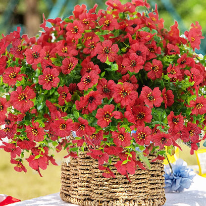 🌸🌱High-Grade Material Artificial Flowers 🌸 Fill 1 POT ( 6 pieces)
