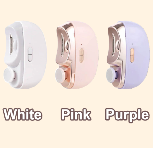 🎁 Perfecto para todas las edades 👵👶 Cortaúñas eléctrico automático 3 en 1 con pulido - 🌟Seguro y conveniente🌟