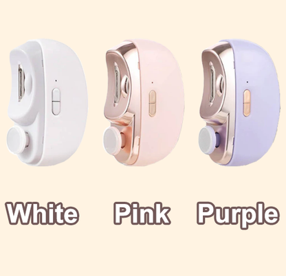 🎁 Perfecto para todas las edades 👵👶 Cortaúñas eléctrico automático 3 en 1 con pulido - 🌟Seguro y conveniente🌟