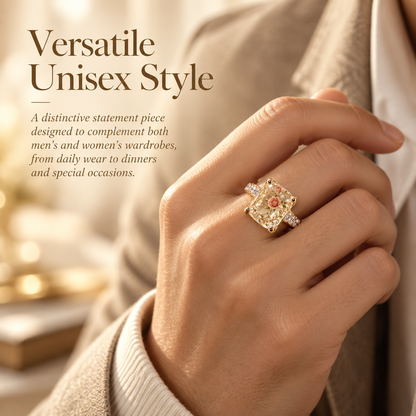 💍 Square Crystal Statement Jewelry for Women