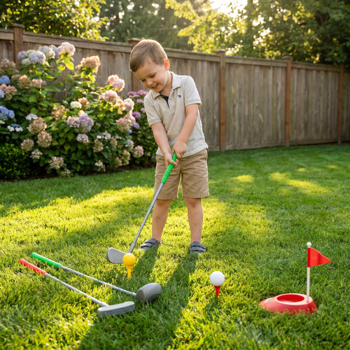 💥🏆Kids Golf Set with Adjustable Clubs – Perfect for Backyard Play