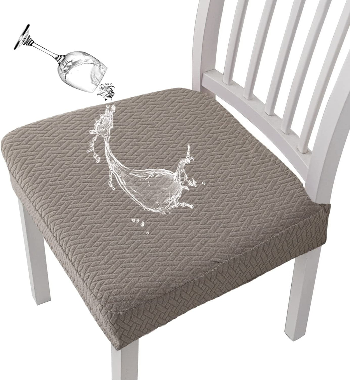 🎅🔥 Waterproof Jacquard Chair Covers! Durable, Stylish & Easy-Clean 🪑✨