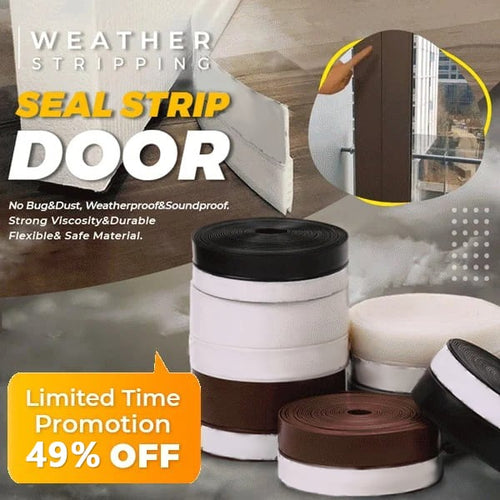 🎁Black Friday Sale - Limited time 49% OFF🚪 Self‑Adhesive Door Seal 🔇