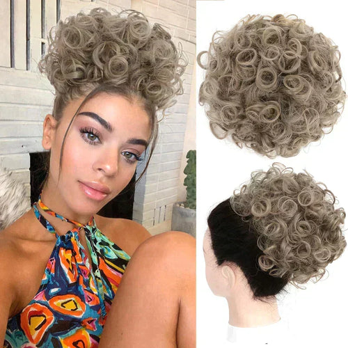 ⏰Drawstring wig hair