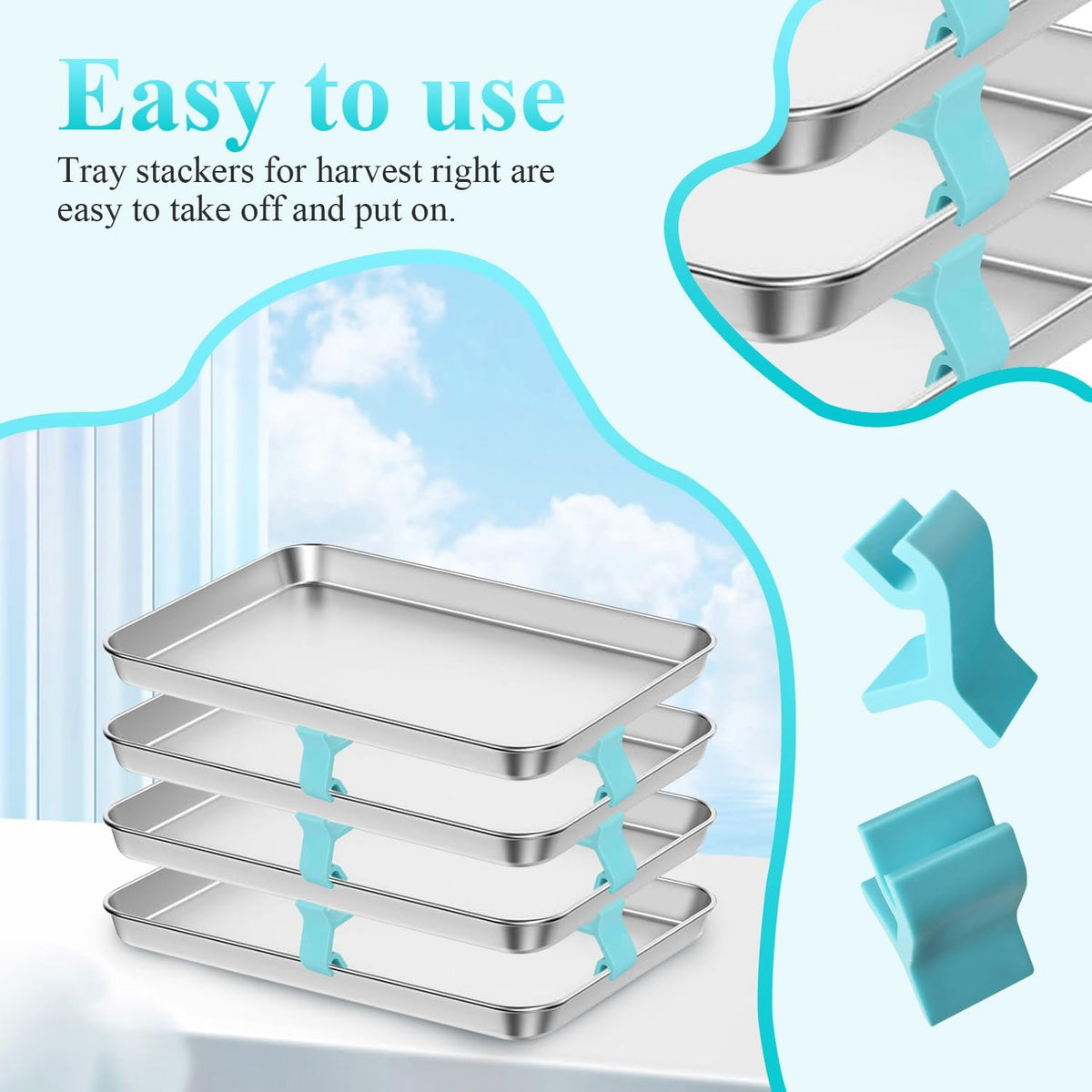 🔥2026 New Arrival🔥Baking Sheet Stackers