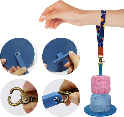 🧶Portable Yarn Holder