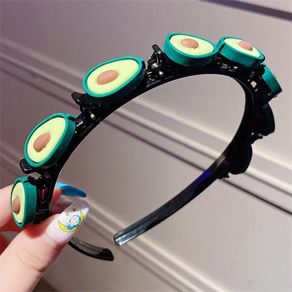 🌺 Kids Braided Hairpin – Easy 5‑min styling & cute cartoon designs ✨