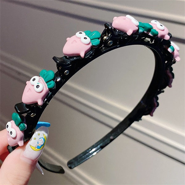 🌺 Kids Braided Hairpin – Easy 5‑min styling & cute cartoon designs ✨