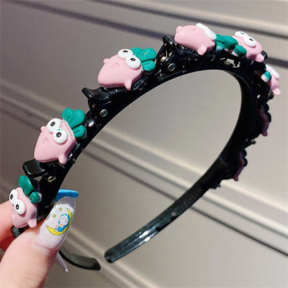 🌺 Kids Braided Hairpin – Easy 5‑min styling & cute cartoon designs ✨