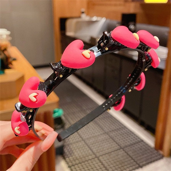 🌺 Kids Braided Hairpin – Easy 5‑min styling & cute cartoon designs ✨