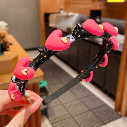 🌺 Kids Braided Hairpin – Easy 5‑min styling & cute cartoon designs ✨