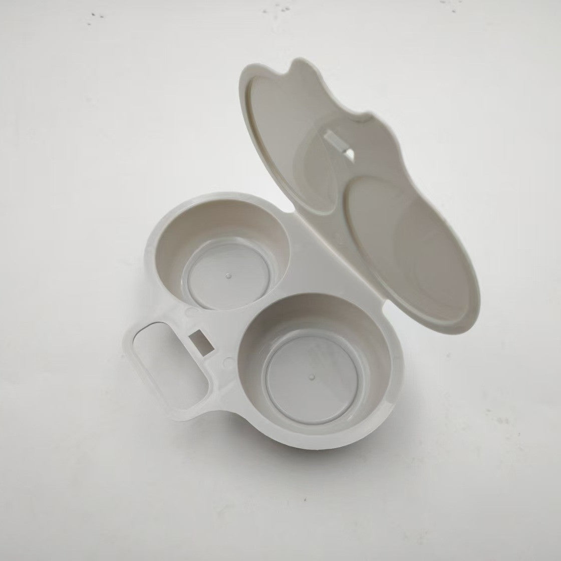 🥚 50% OFF + BUY 1 GET 1 FREE! Dual Cavity Microwave Egg Poacher – Quick oil‑free cooking, food‑grade PP & versatile. Perfect for busy mornings – healthy breakfast in minutes! ⚡🍳