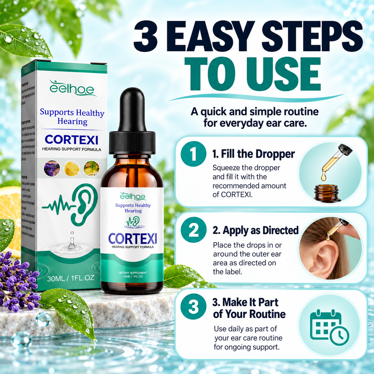 🔥 70% OFF TODAY — Tinnitus Ear Drops | Daily Ear Comfort & Wellness Support