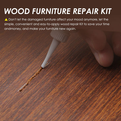 🟡🔧Wood Furniture Repair Paste Kit 10 Colors 20ml Wood Scratch Floor Crack Touch Up Repair Tool Set