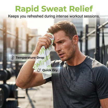 🧊COMPRA MÁS AHORRA MÁS💦 Toalla de enfriamiento instantáneo – portátil, transpirable, ¡perfecta para entrenamientos y viajes!