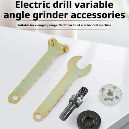 📢📢49% OFF !! ⏰Drill To Grinder Adapter Kit