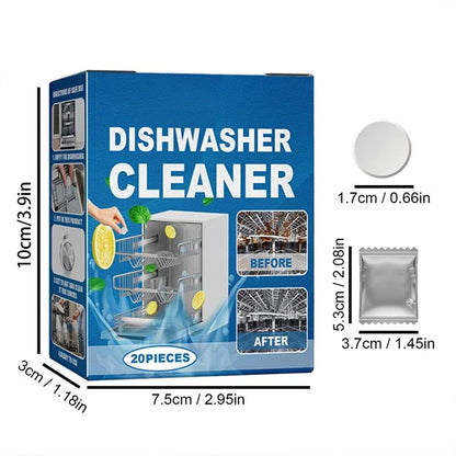 📢📢40% OFF !! ⏰ Dishwasher Cleaner & Deodorizer Tablets