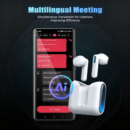 NE49 TWS Wireless Earbuds - Bluetooth 6.0 Gaming Headsets, High Fidelity, IPX5 Waterproof Headphones, Built-in Microphone, Gaming Stuff, Headphones Bluetooth, Mens Gifts, Birthday Gifts for Him, Ideal for Sports
