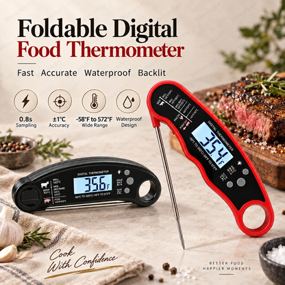 Instant-Read Digital Meat Thermometer