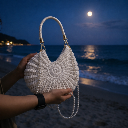 2026 Radiant Nautilus Shell Bag 🐚 — Carry the Magic of the Deep Blue