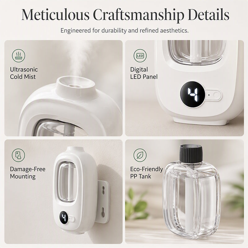 🌹2026 HOT SALE-50% OFF🥳Freshen Any Room Instantly! 🪻No-Cord Timed Aroma Diffuser