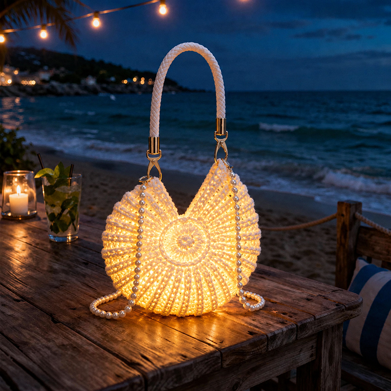 2026 Radiant Nautilus Shell Bag 🐚 — Carry the Magic of the Deep Blue