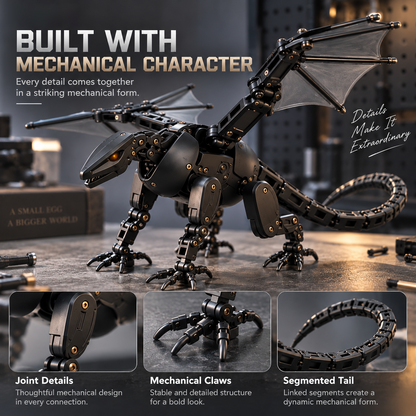 🥚🐉Egg to Dragon Transforming Mechanical Toy