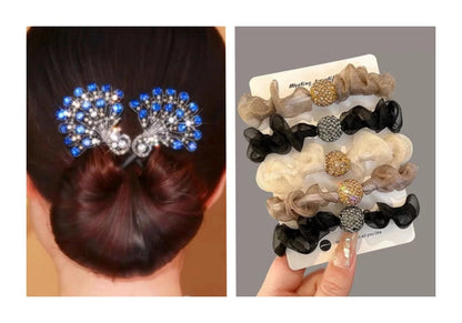 【💞Buy 1 Get 1 Free】🦚Fashion Retro Peacock Hair Accessories