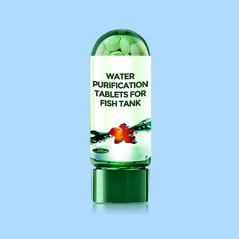 Potente tableta purificadora de agua para acuarios