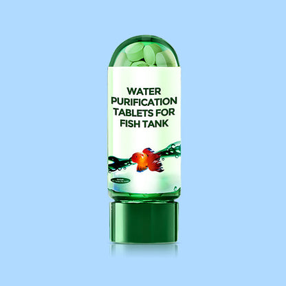 Potente tableta purificadora de agua para acuarios