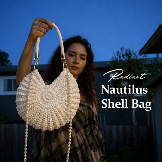 2026 Radiant Nautilus Shell Bag 🐚 — Carry the Magic of the Deep Blue
