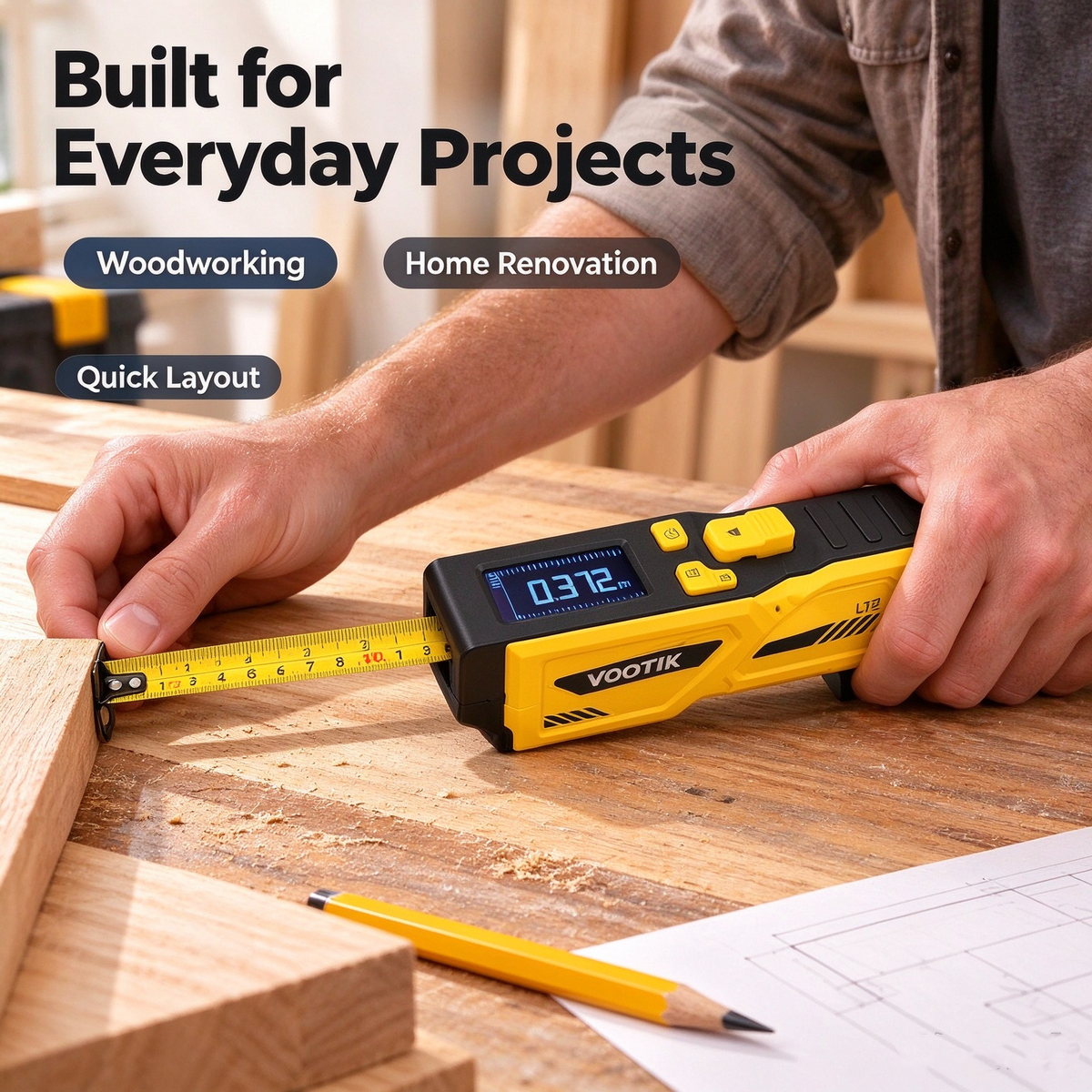 Digital Tape Measure / Laser Tape Measure