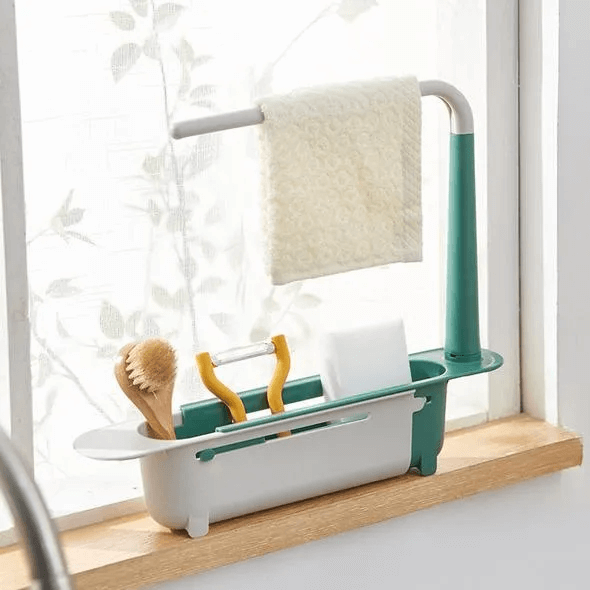 🔥Limited Time OFF🔥Updated Telescopic Sink Storage Rack