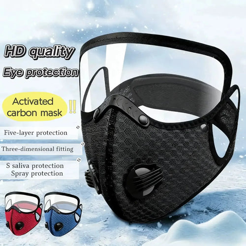 Mascarilla antipolvo con filtro de carbono reutilizable – Diseñada para estilos de vida activos