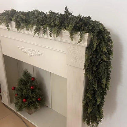🎄Lush Artificial Cedar Garland