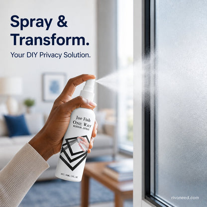 🪟  Reflective Window Spray | One-Way Mirror Privacy Shield for Home & Car