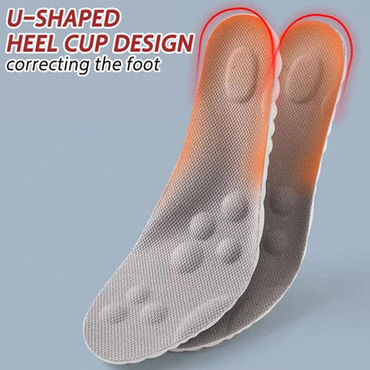 🧦Buy 2 Get 1 Free🔥Comfortable U-shaped Thermal Insoles
