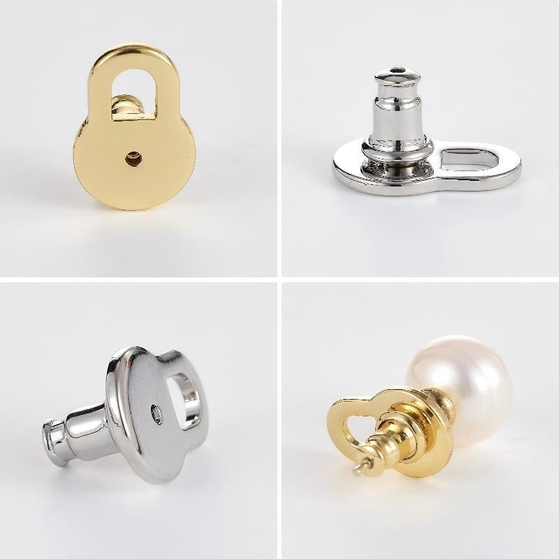 🔥Lobe Lifters for Heavy Earrings for Women - Earring Backs for Droopy Ears
