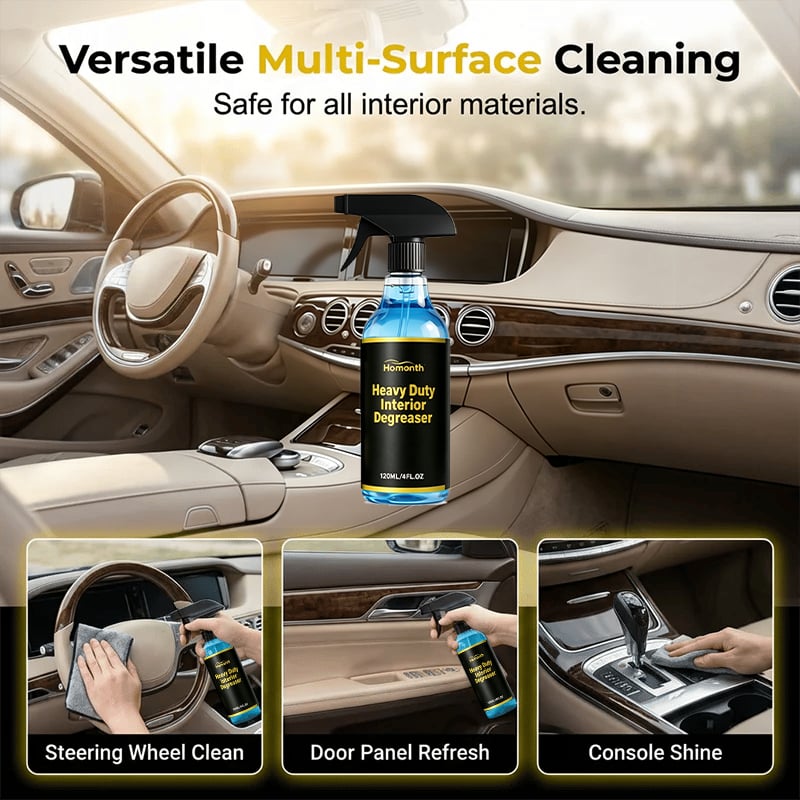 Remove multipurpose stains for the interior of the car
