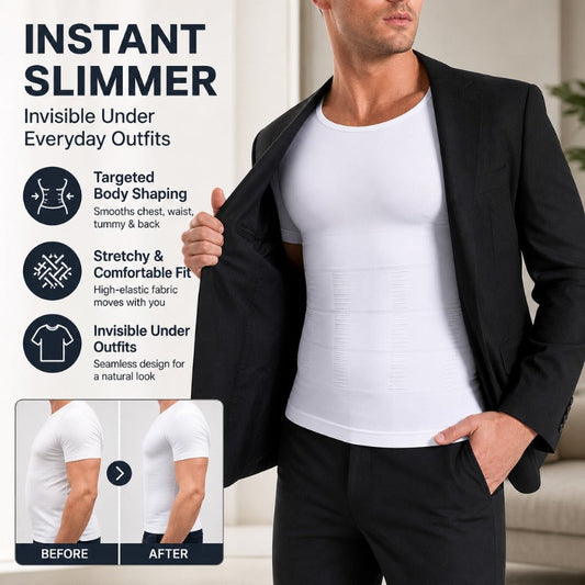 Camiseta de compresión de ajuste instantáneo