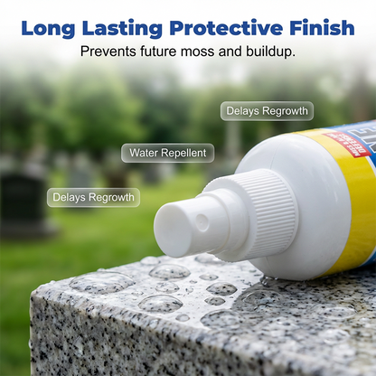 ✨ Headstone Restoration Cleaning Spray 🕯️