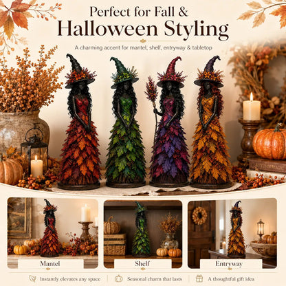 🔥ÚLTIMO DÍA 50% DTO. - 🧙‍♀️Figura de Bruja de Otoño Encantado (📦Compra 2 Envío Gratis)